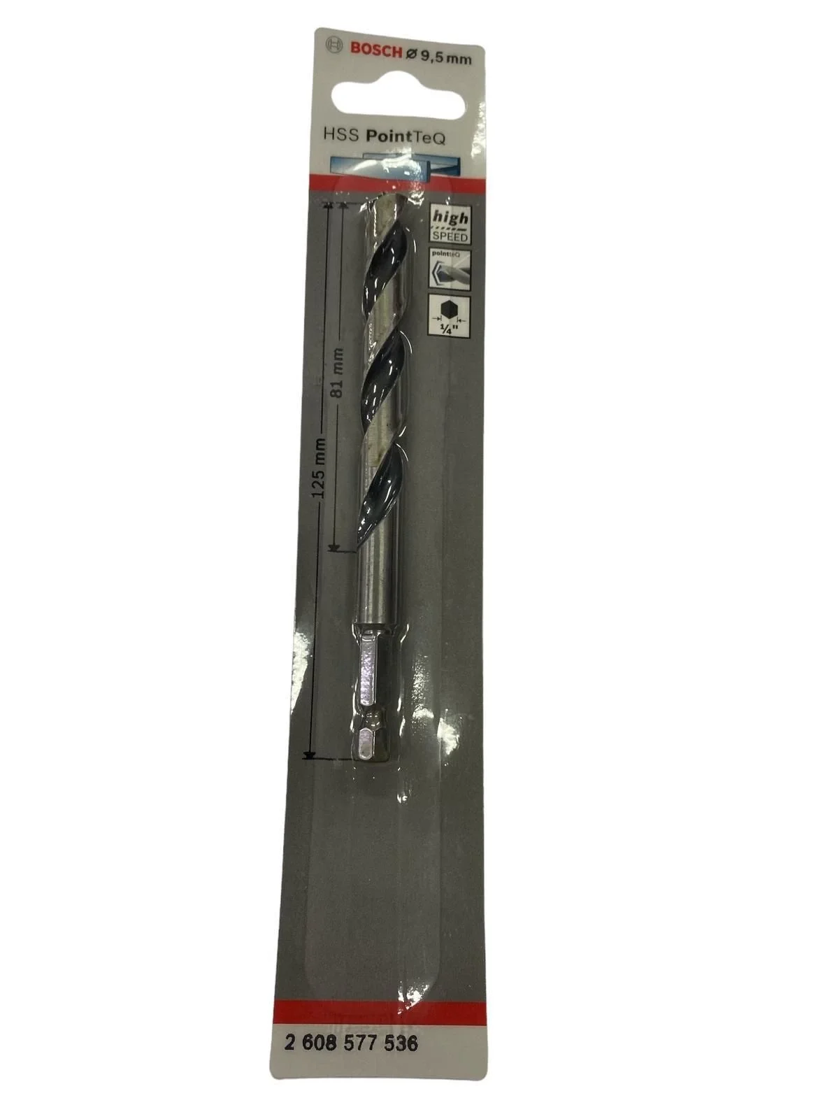 Mey İthalat® Bosch Pointteq Altıgen Şaftlı Hss Matkap Ucu 9,5 mm Mey İthalat® Bosch Pointteq Altıgen Şaftlı Hss Matkap Ucu 9,5 mm
