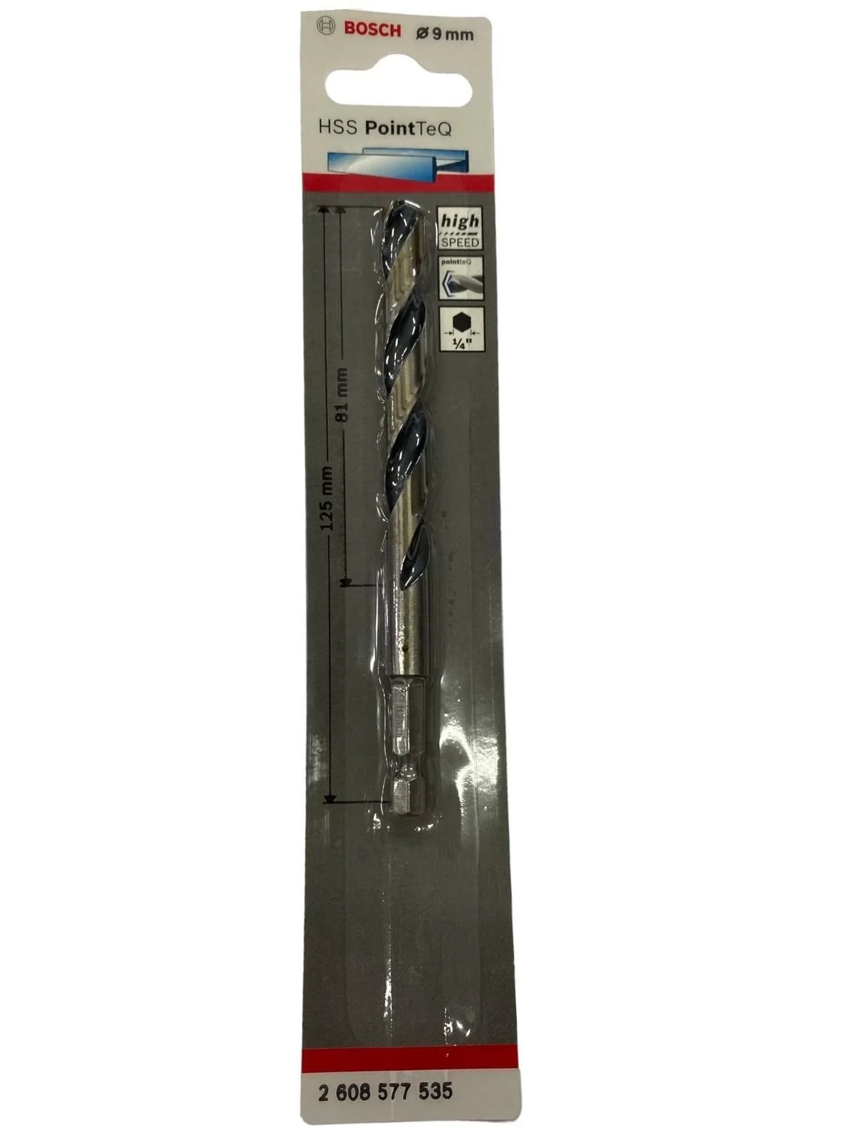 Mey İthalat® Bosch Pointteq Altıgen Şaftlı Hss Matkap Ucu 9 mm Mey İthalat® Bosch Pointteq Altıgen Şaftlı Hss Matkap Ucu 9 mm