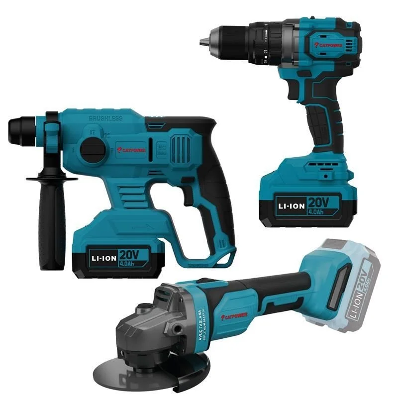 Mey İthalat® Cat Power 4235 Akülü Vidalama Taşlama Kırıcı Delici 