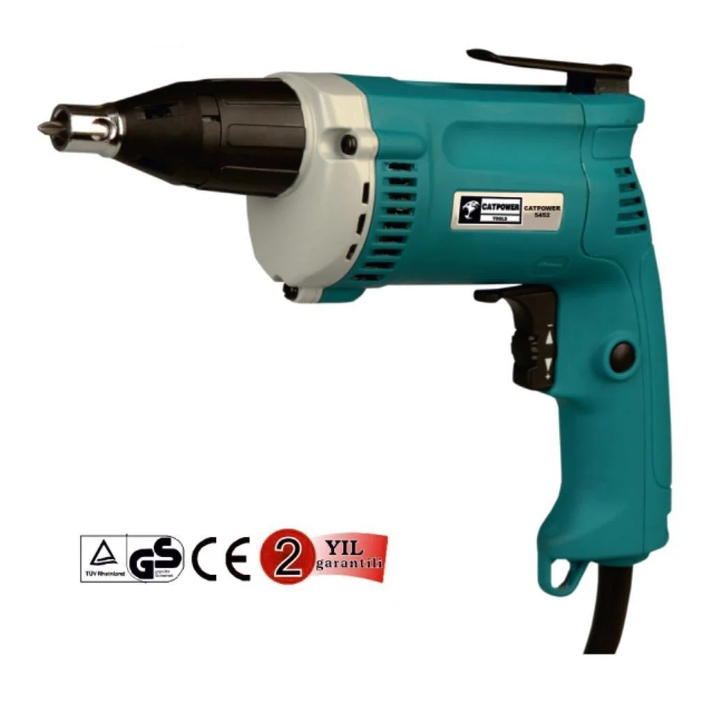 Mey İthalat® CatPower 5452 Alçıpan Vidalama Matkap 600 Watt