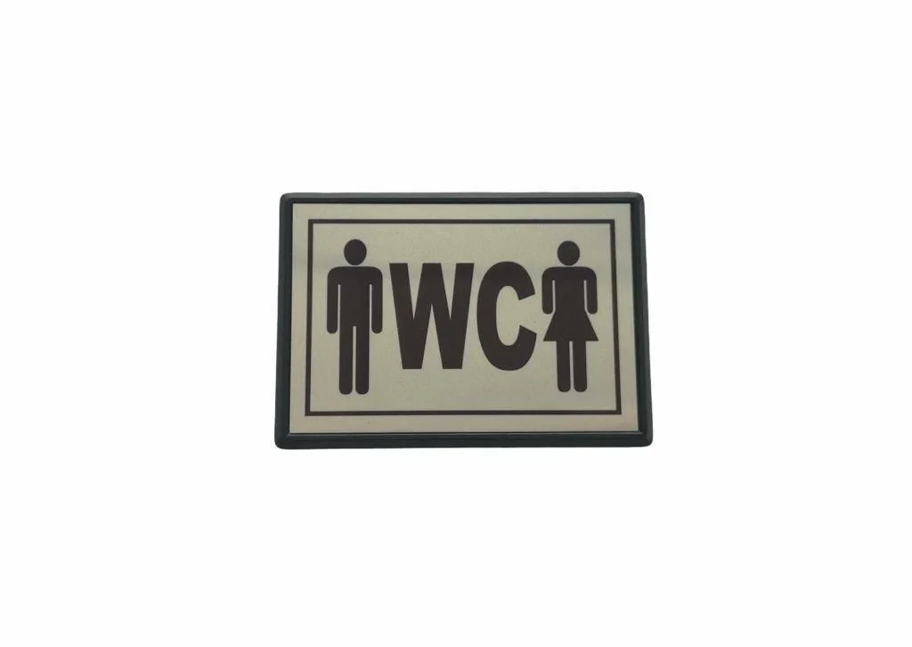 Mey İthalat® Cemax Yönlendirme Küçük WC Bay Bayan 10X7 cm