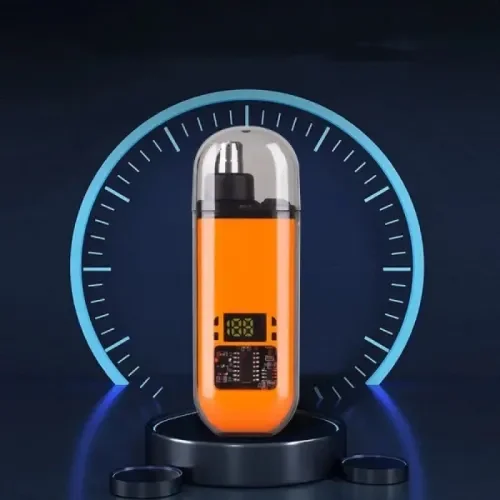 Mey İthalat® Cep Çakmak Model USB Şarjlı Burun Kulak Yanak Kıl Tü