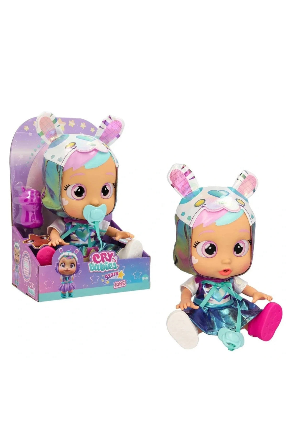 Mey İthalat® CYB64000 Cry Babies Stars Ağlayan Bebek Seri 2