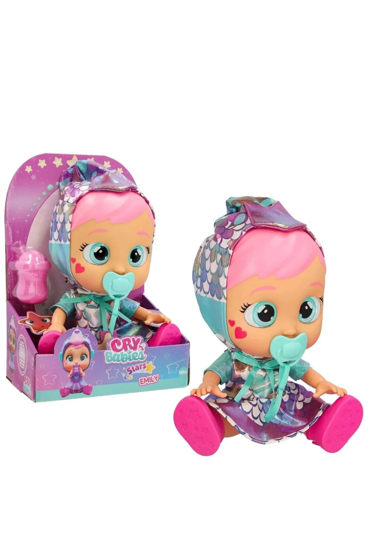 Mey İthalat® CYB64000 Cry Babies Stars Ağlayan Bebek Seri 2