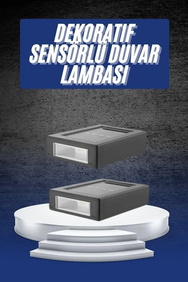 Mey İthalat® Dekorasyon Aplik Işık Güneş Enerjili Aydınlatma Deko