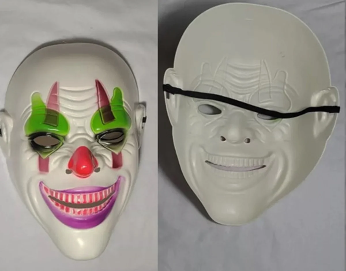 Mey İthalat® Delirten Gülüş Psikopat Palyaço Temalı Joker Maskesi