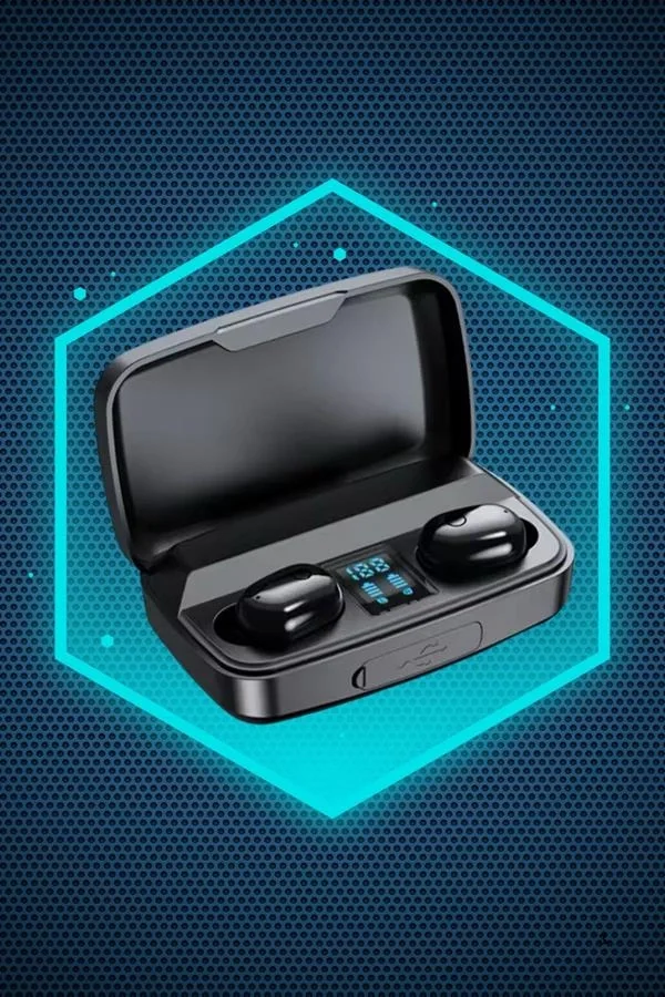 Mey İthalat® Dijital Göstergeli Bluetooth Kulaklık Kablosuz TWS S