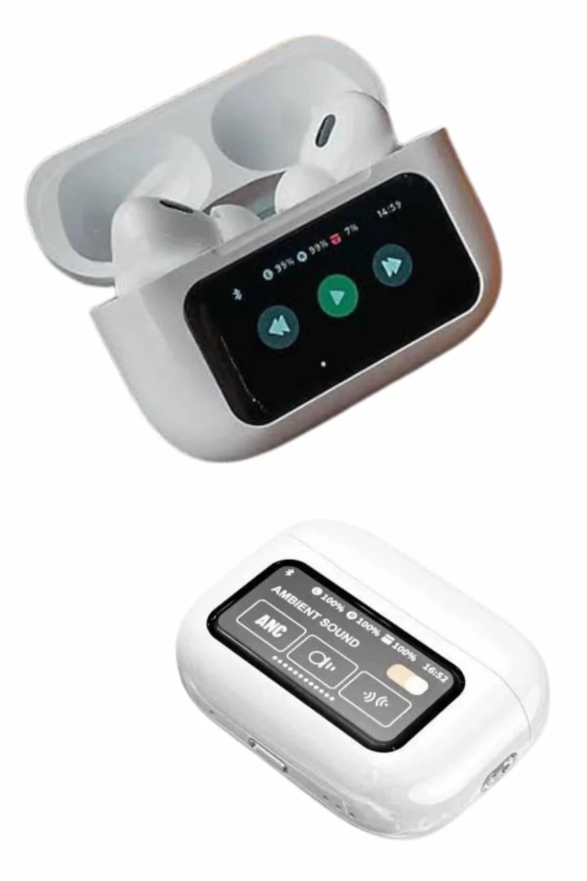 Mey İthalat® Dokunmatik Ekranlı Bluetooth Kulaklık TWS İOS Androi