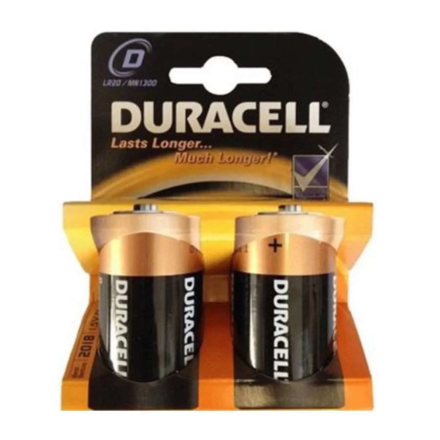 Mey İthalat® Duracell Alkalin D Büyük Boy Pil 2 li Ambalaj
