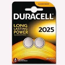 Mey İthalat® Duracell CR 2025 Lityım Pil 3 Volt 2 li