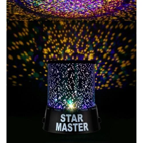 Mey İthalat® Duvara Işık Yıldız Yansıtan Star Master Gece Lambası