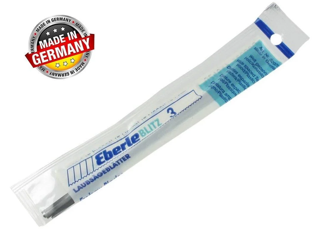 Mey İthalat® Eberle Blitz Düz Ahşap Kıl Testere Ucu No 4 (12 Adet