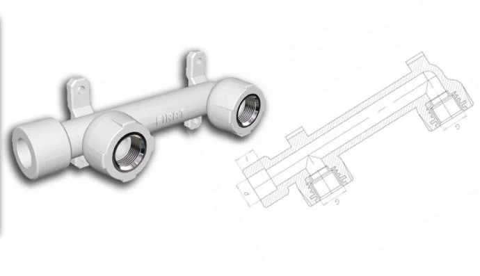 Mey İthalat® Ege Yıldız PPRC 20X1/2 Taharat Bağlantısı Gri