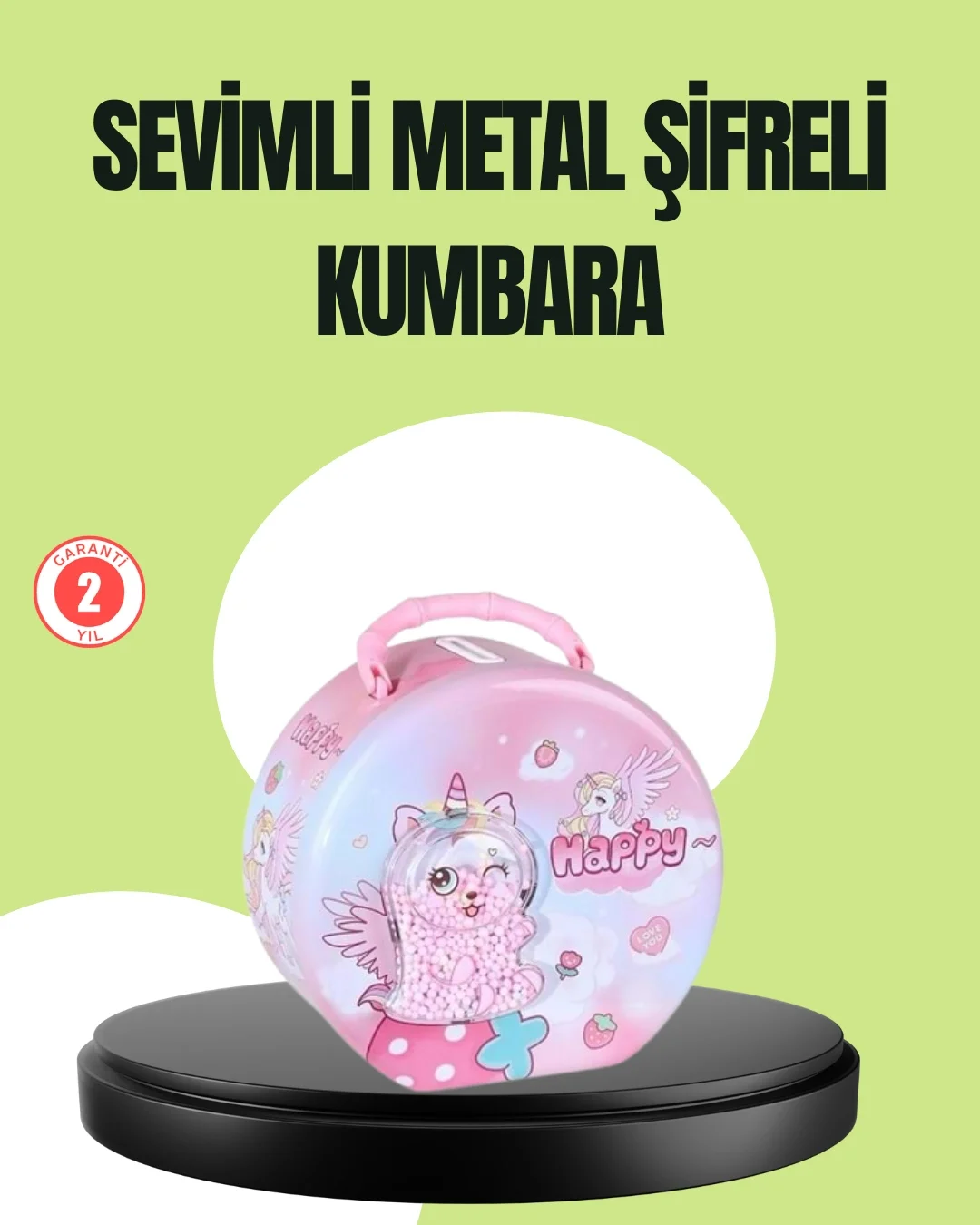 Mey İthalat® Eğitici Çocuk Para Kasası Kişisel Eşya ve Para Sakla