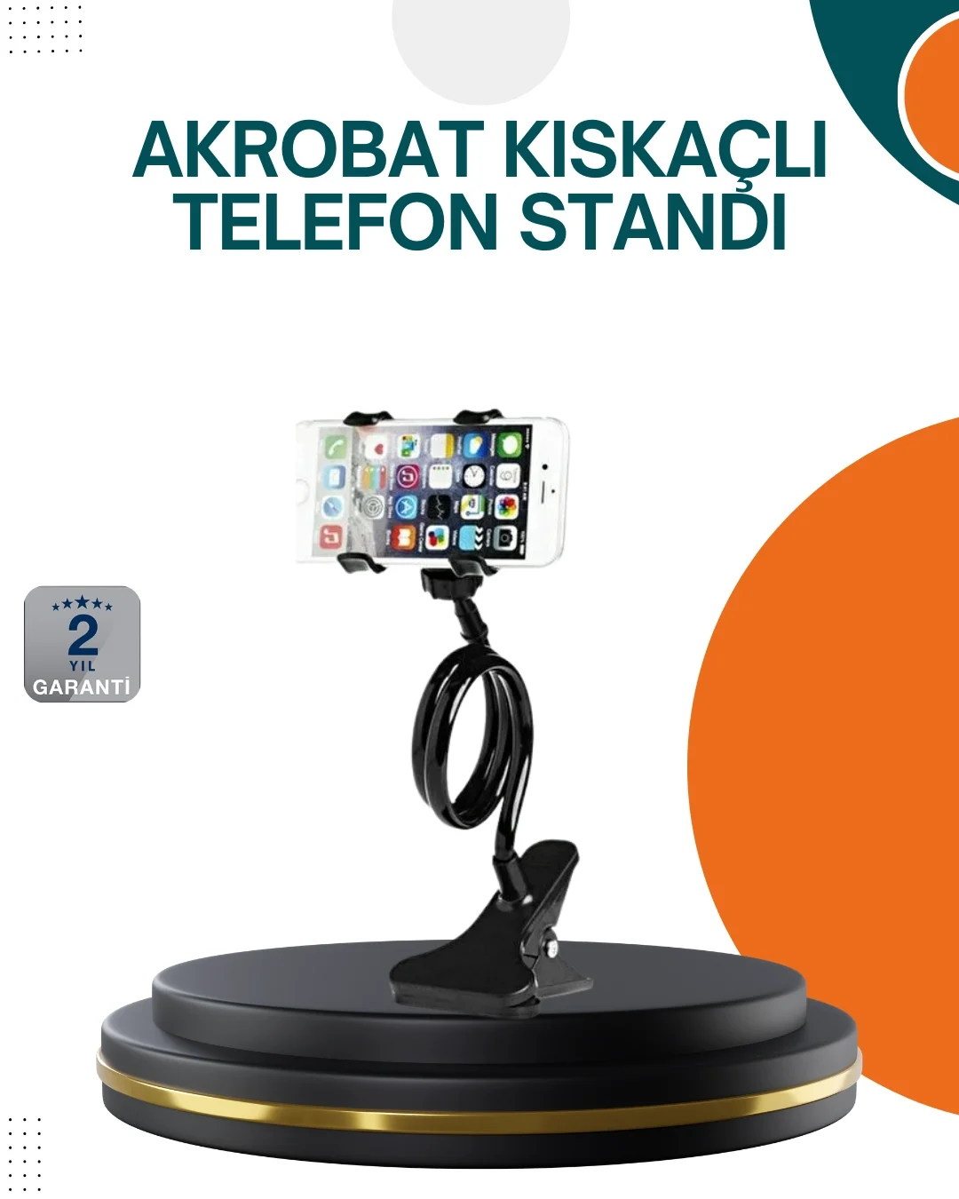 Mey İthalat® Eller Serbest Kullanım Sağlayan Masaüstü Telefon Tut