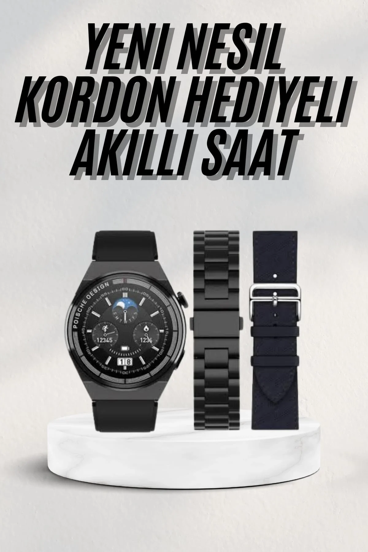 Mey İthalat® En Çok Tercih Edilen Akıllı Saat Amoled Ekran Nabız 