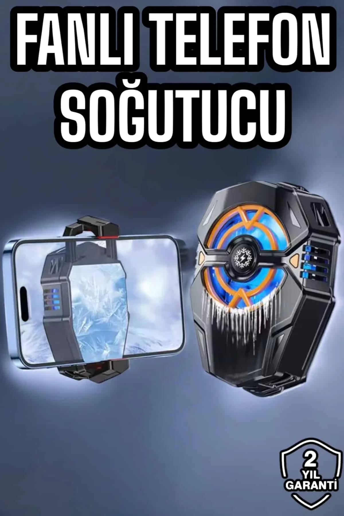 Mey İthalat® Fanlı Telefon Soğutucu Pervaneli Soğutma Fanı