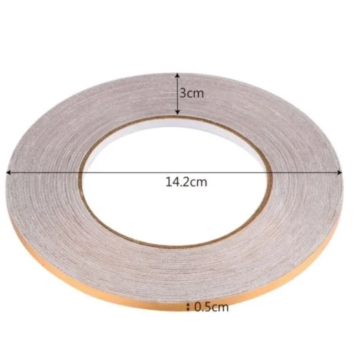 Mey İthalat® Fayans Arası İzolasyon Bantı Gold 0,5 cm