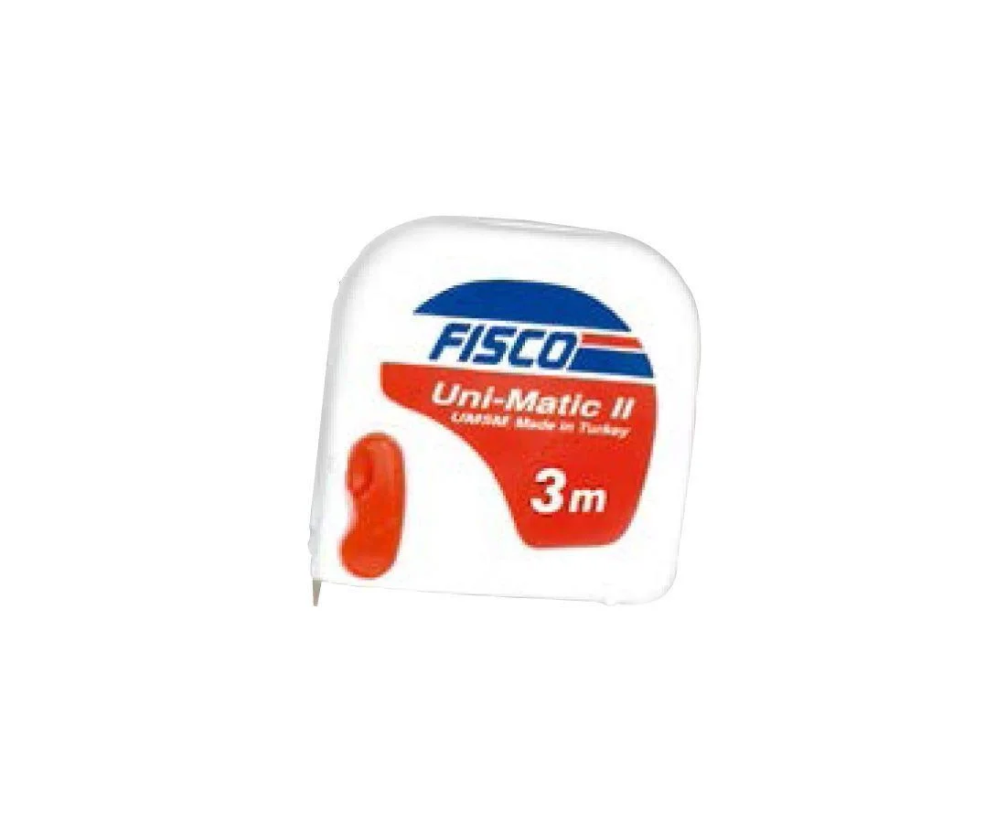 Mey İthalat® Fisco Uni Matic Şerit Metre 3 Metre