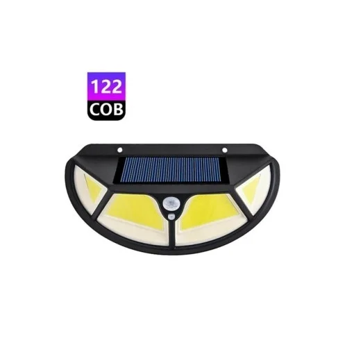 Mey İthalat® Fonksiyonel Sensörlü 122 Ledli Solar Bahçe Lambası