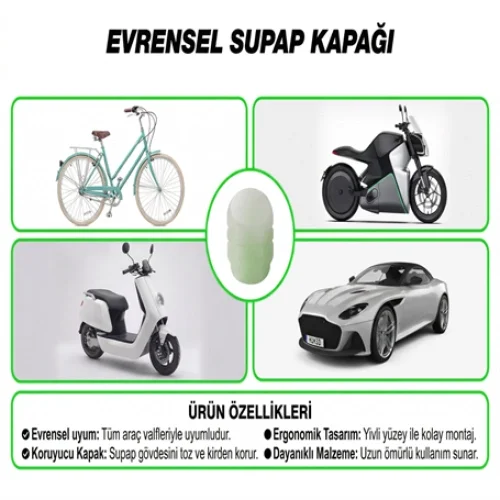 Mey İthalat® FOSFORLU GECE PARLAYAN SİBOP KAPAĞI