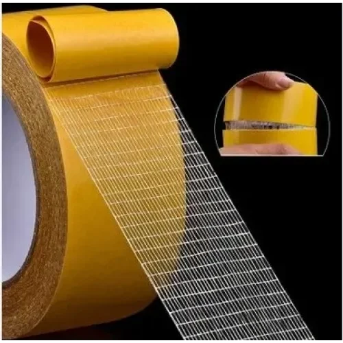 Mey İthalat® Geniş 10 Metre * 3 Cm Çift taraflı Süper Güçlü Yapış