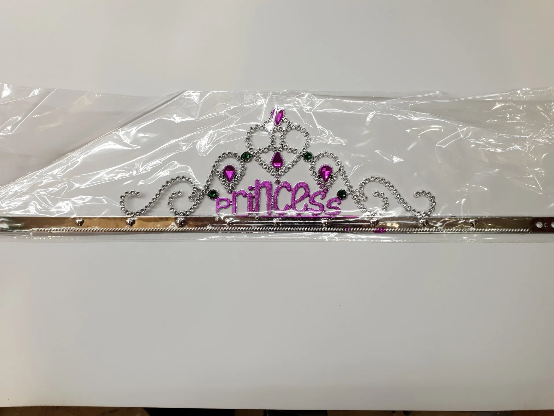 Mey İthalat® Gümüş Renk Prenses Yazılı Parti Tacı 60 cm Fiyatı, Yorumları ve Özellikleri