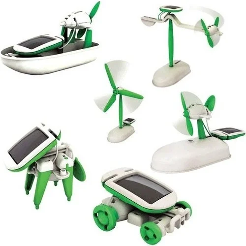 Mey İthalat® Güneş Enerjili Robot Oluşturma Seti Solar Kit (6 in 