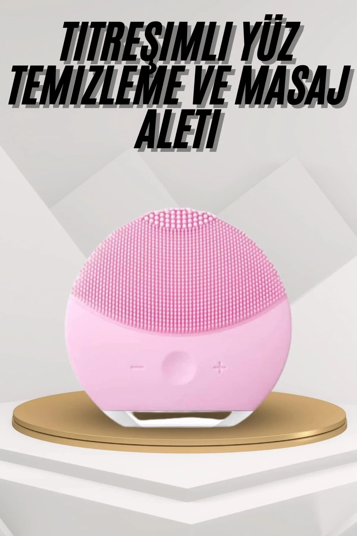Mey İthalat® Hassas Ciltlere Özel Titreşimli Yüz Temizleme ve Mas