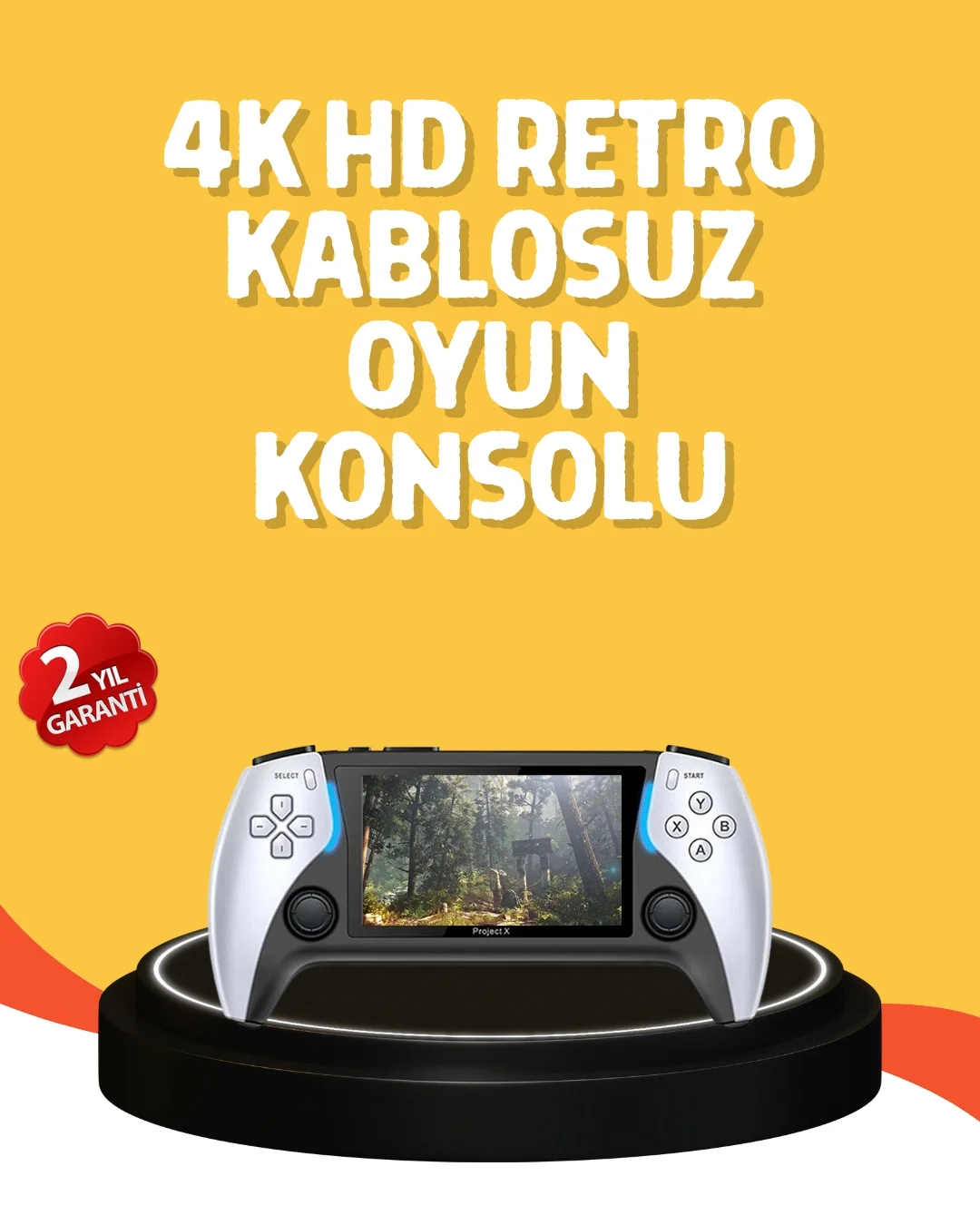 Mey İthalat® HDMI Çıkışlı Çok Fonksiyonlu Renkli Ekranlı El Konso
