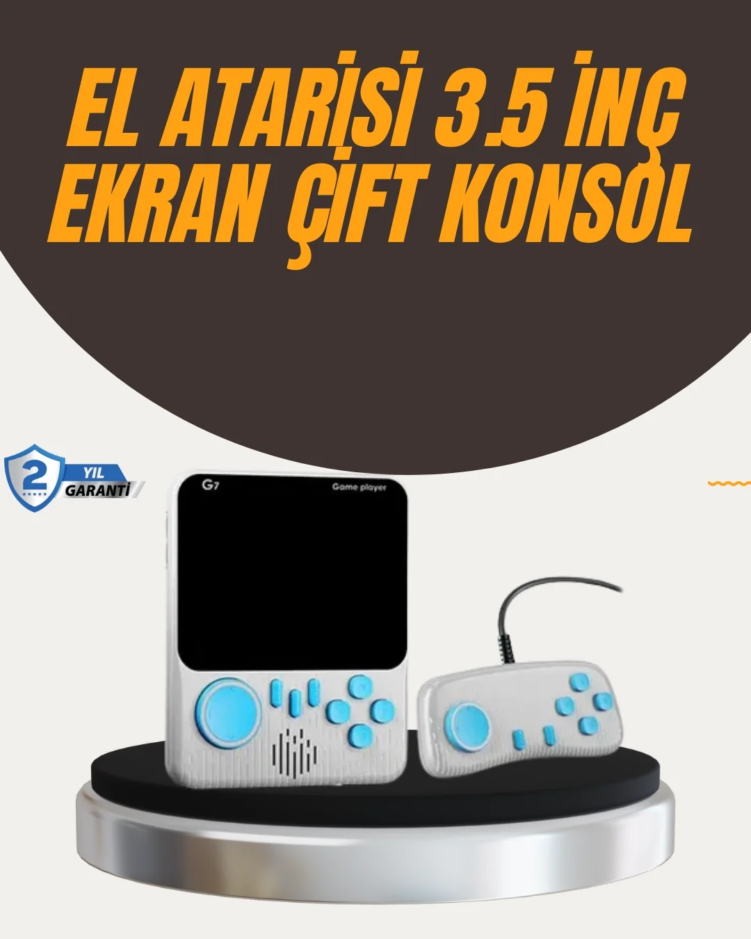 Mey İthalat® İki Kişilik Oyun Deneyimi Sunan Taşınabilir Retro Ko