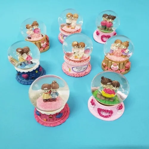 Mey İthalat® Işıklı Mini Kar Küresi