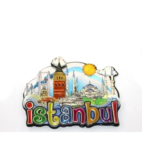 Mey İthalat® İstanbul Temalı Buzdolapı Süsü Magnet