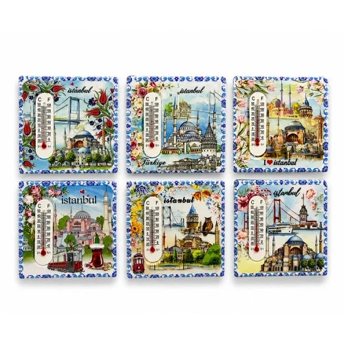 Mey İthalat® İstanbul Temalı Buzdolapı Süsü Magnet