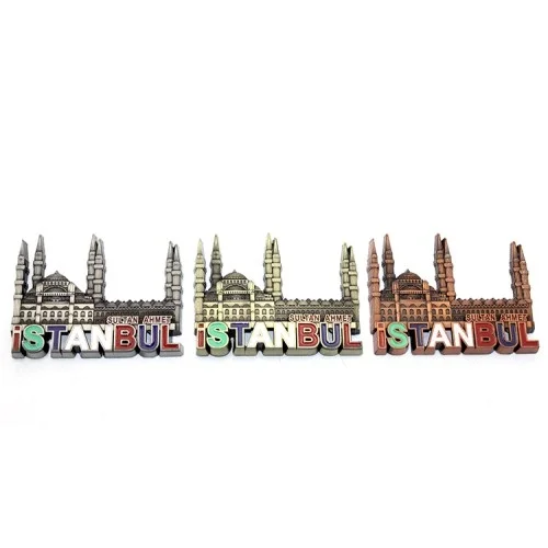 Mey İthalat® İstanbul Temalı Metal Magnet Model 5