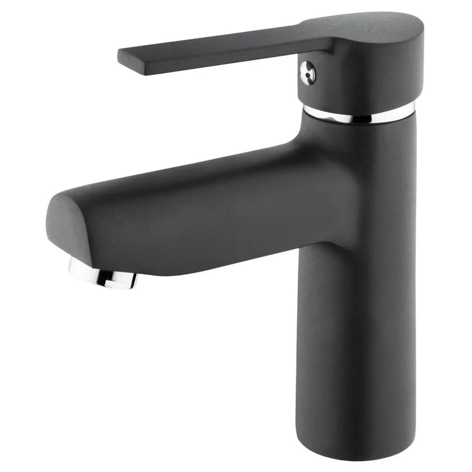 Mey İthalat® İtimat İdea Siyah 562CB Lavabo Bataryası
