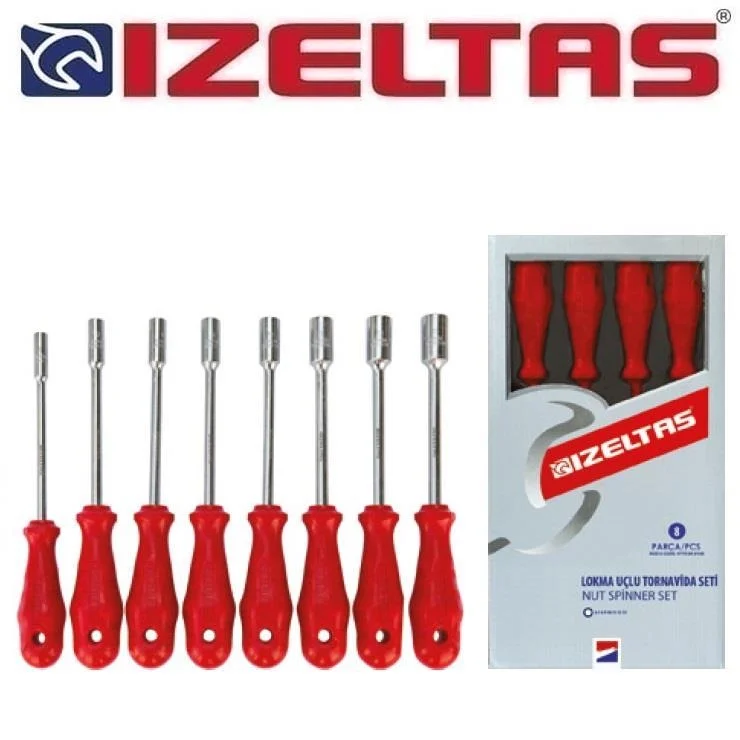 Mey İthalat® İzeltaş Lokma Uçlu Tornavida Takımı 8 Parça Fiyatı, Yorumları ve Özellikleri