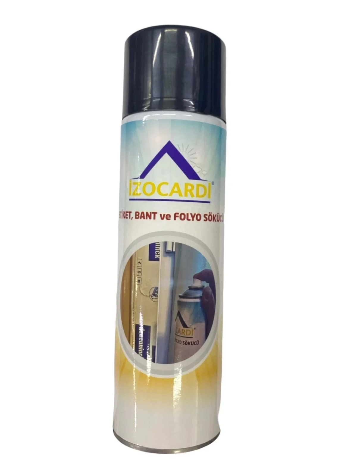 Mey İthalat® İzocardi Etiket Folyo ve Bant Sökücü Sprey 500 ml Mey İthalat® İzocardi Etiket Folyo ve Bant Sökücü Sprey 500 ml
