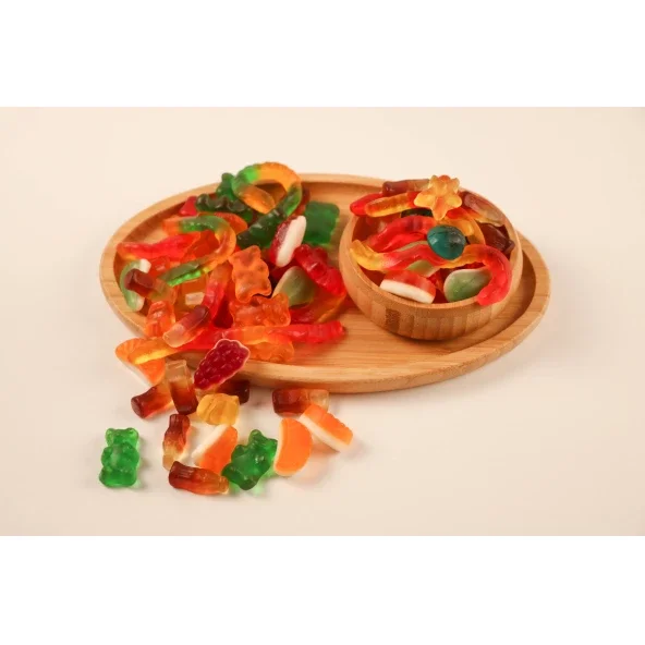 Mey İthalat® Jelibon Karışık Yumuşak Şekerleme 1000 Gr (1 Kg) Mey İthalat® Jelibon Karışık Yumuşak Şekerleme 1000 Gr (1 Kg)