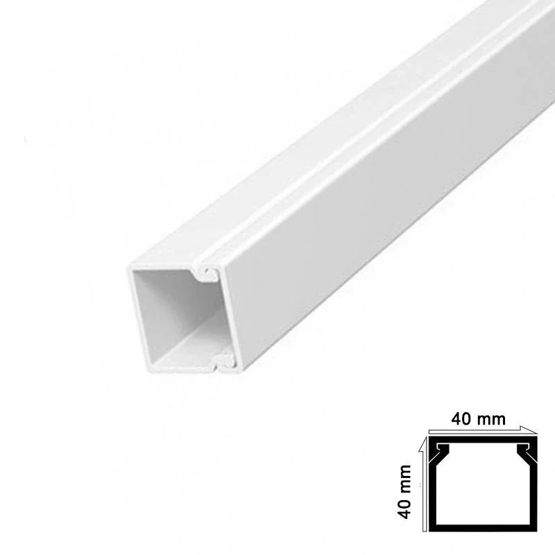 Mey İthalat® Kablo Kanalı 40x40 mm 2 Metre