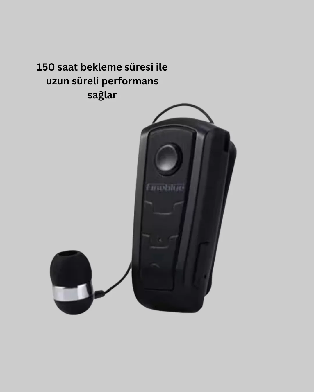 Mey İthalat® Kablosuz Bluetooth Kulaklık – Gürültü Önleyici, Uzun