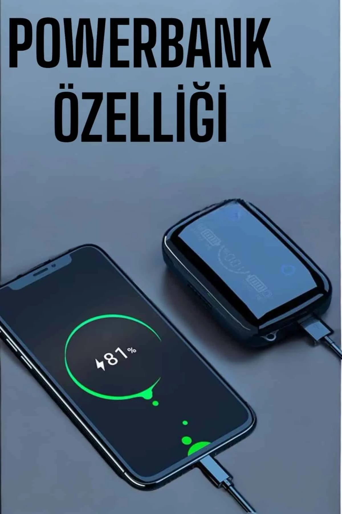 Mey İthalat® Kablosuz Bluetooth Kulaklık Dokunmatik Kontrol Uzun 