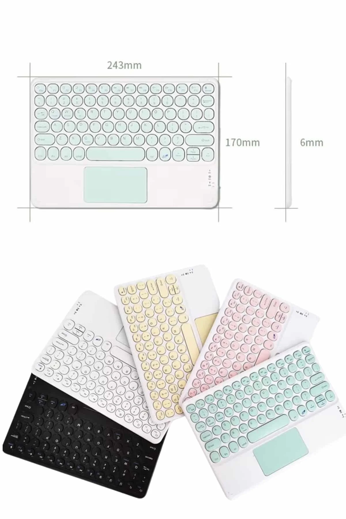 Mey İthalat® KABLOSUZ TOUCHPAD TÜM CİHAZLARLA UYUMLU