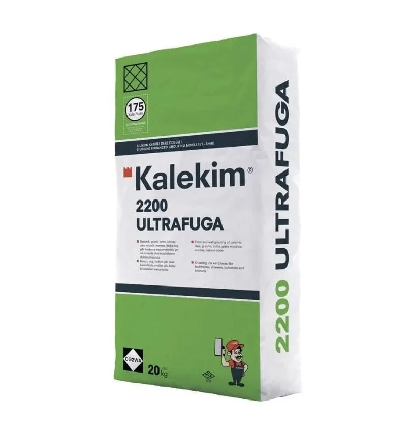 Mey İthalat® Kalekim Ultra Fuga 2280 Saten Gri 20 Kg