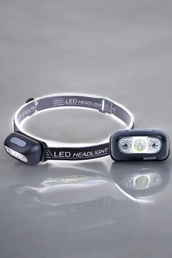 Mey İthalat® Kamp Lambası Led Işık Kafa Lambası Balıkçı Lambası A