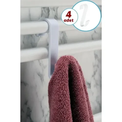 Mey İthalat® Kanca Askı Aparatı Seti 4'lü