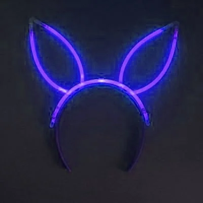 Mey İthalat® Karanlıkta Yanan Fosforlu Glow Taç 6 Renk 6 Adet