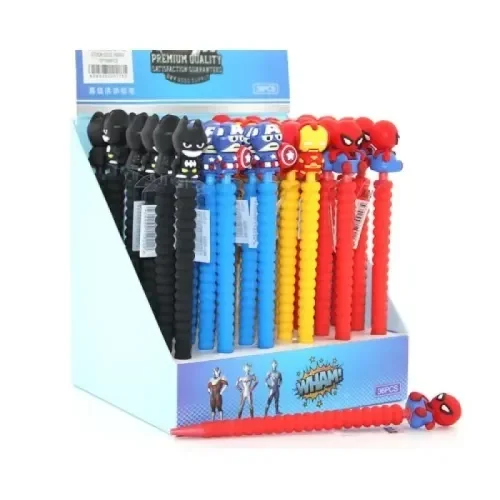 Mey İthalat® Karışık Kahraman Figürlü 07 Uçlu Kurşun Kalem