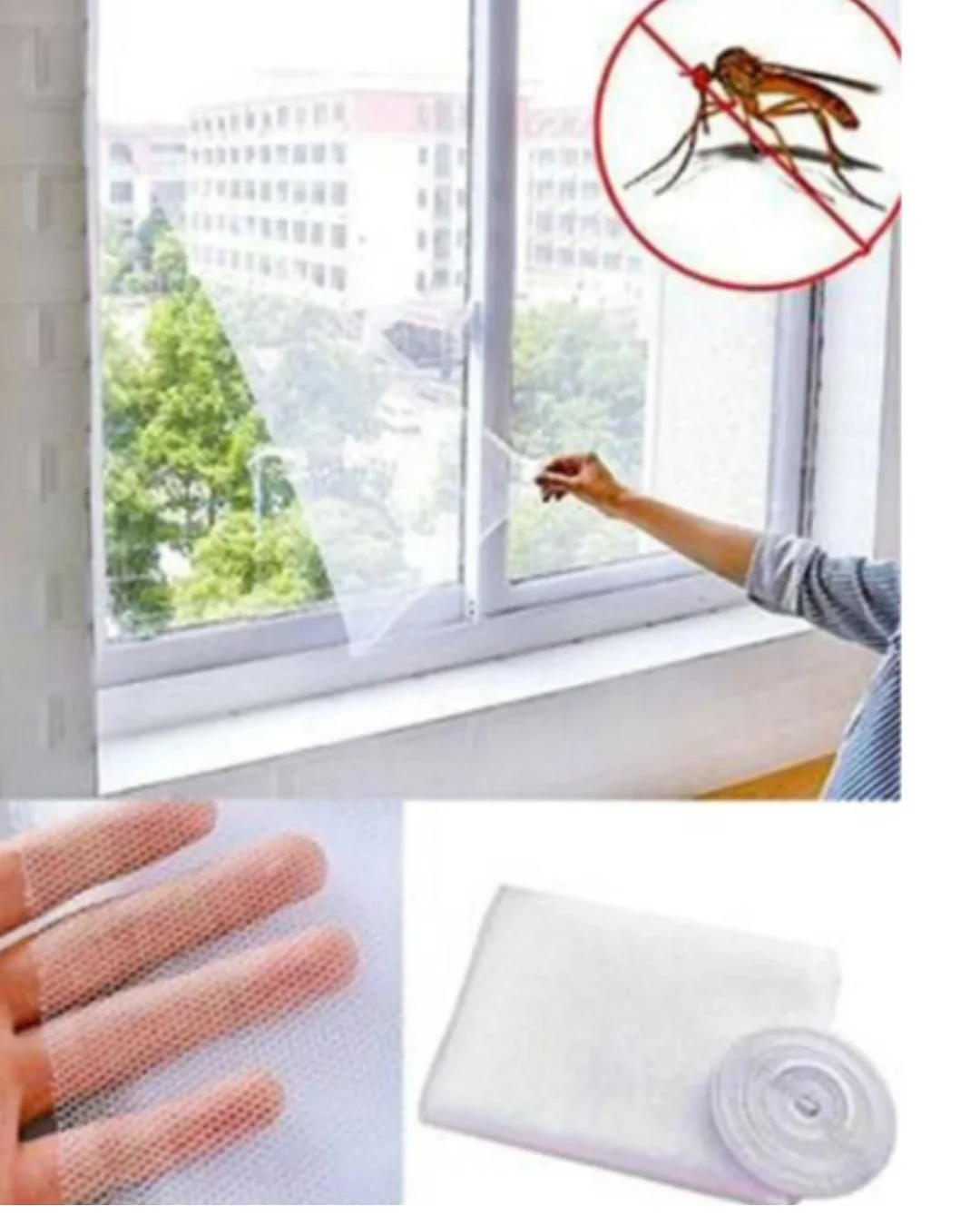 Mey İthalat® Kesilebilir Pencere Sinekliği 100x150 CM Çift Tarafl Fiyatı, Yorumları ve Özellikleri