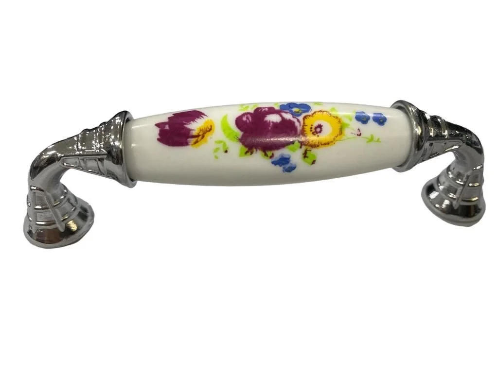 Mey İthalat® Klasik Silindir Kulp Krom 96 mm